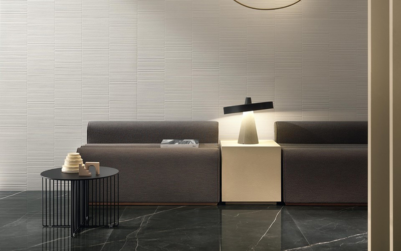 3D WALL PLASTER Jasmine White 50x120