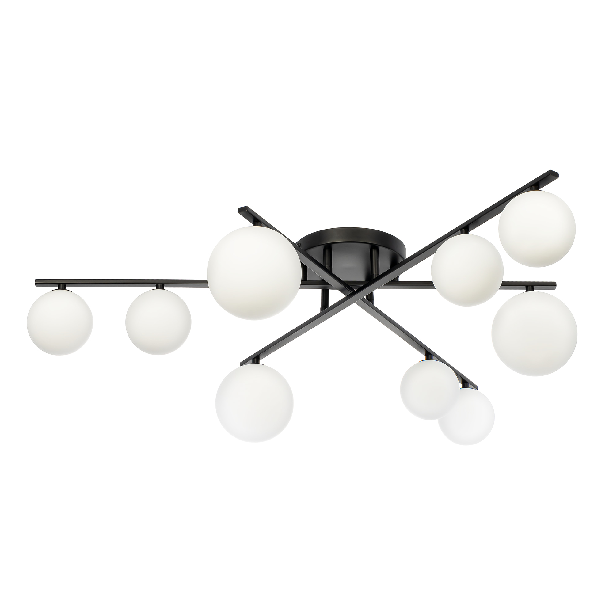 Citilux GLOB CL209291 Люстра потолочная Чёрная арт. 89484