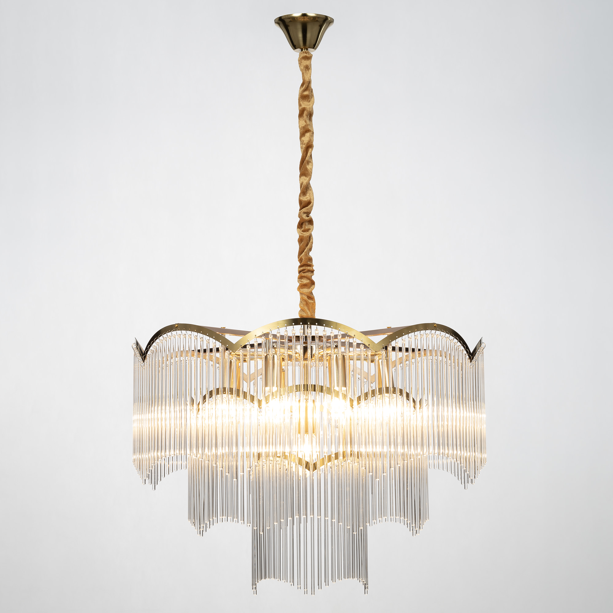 Citilux Jane CL304163 Люстра подвесная Золото арт. 89202