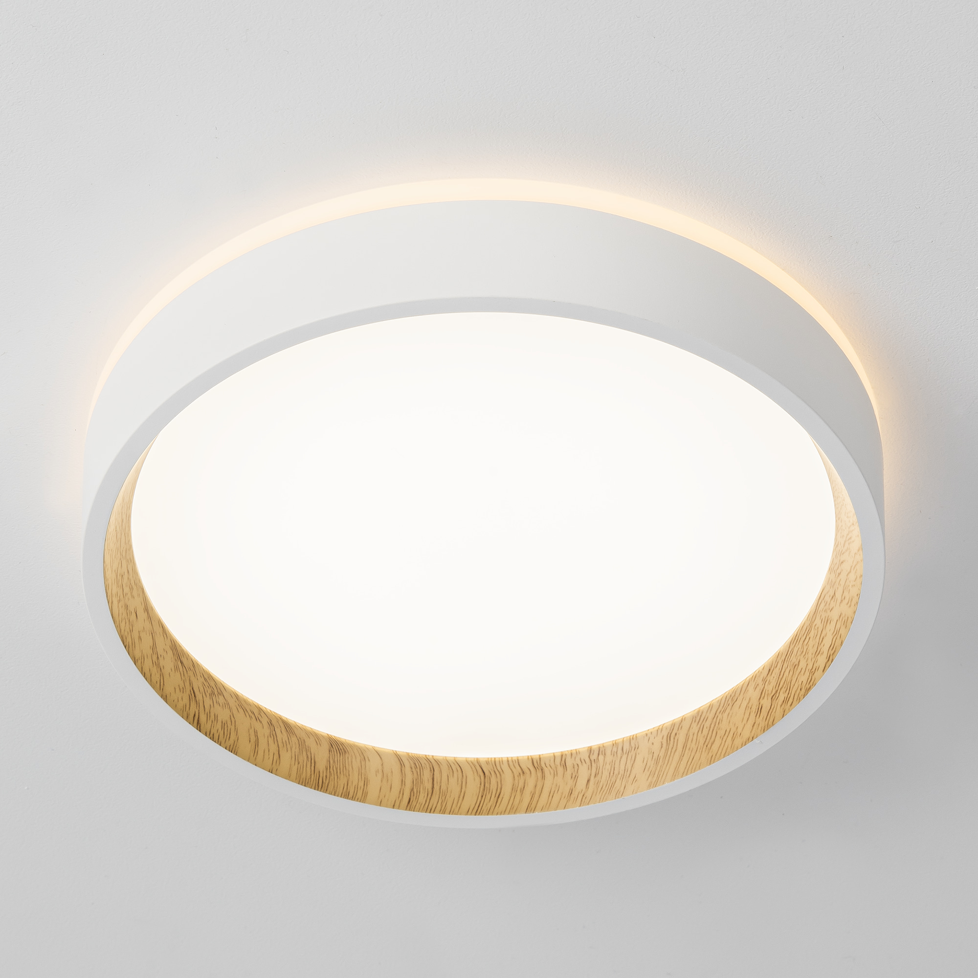 Citilux ETALON CL750180 LED Светильник с подсветкой Белый+Бук арт. 89470