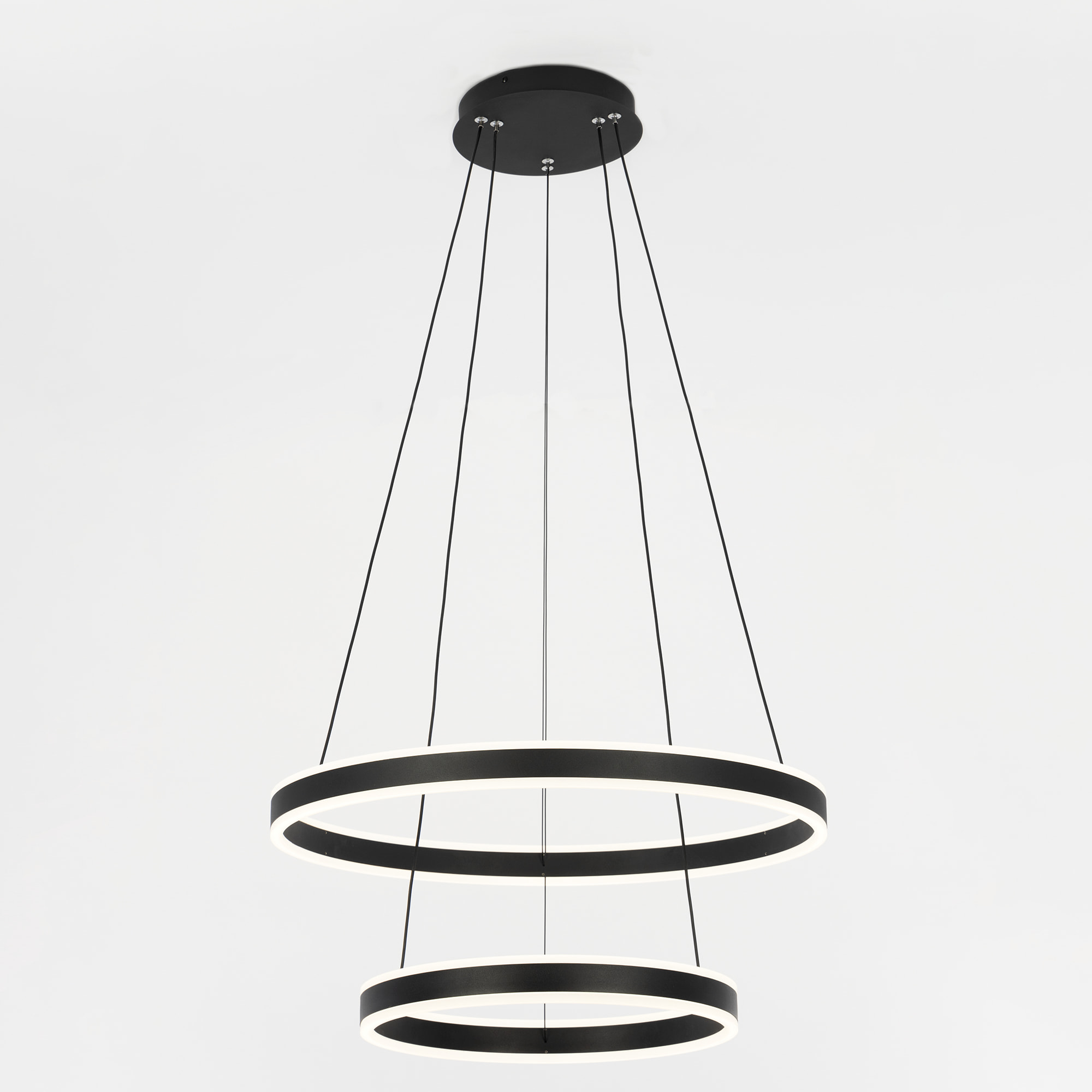 Citilux Дуэт CL719641 LED Люстра подвесная с пультом Чёрная арт. 88900