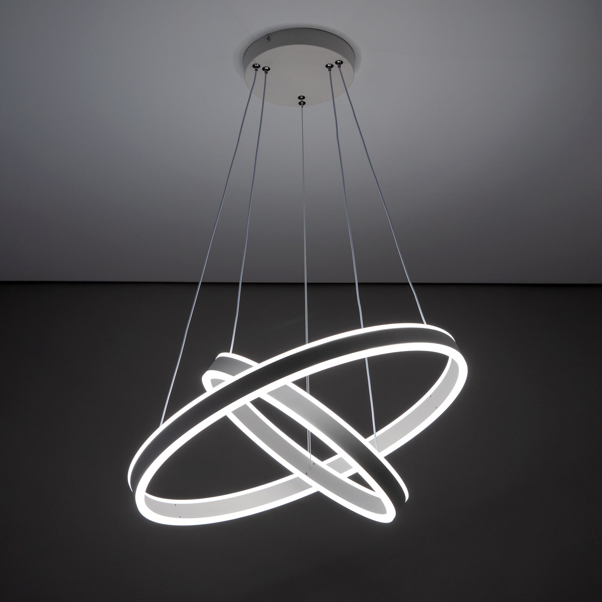 Citilux Дуэт CL719640 LED Люстра подвесная с пультом Белая арт. 88806