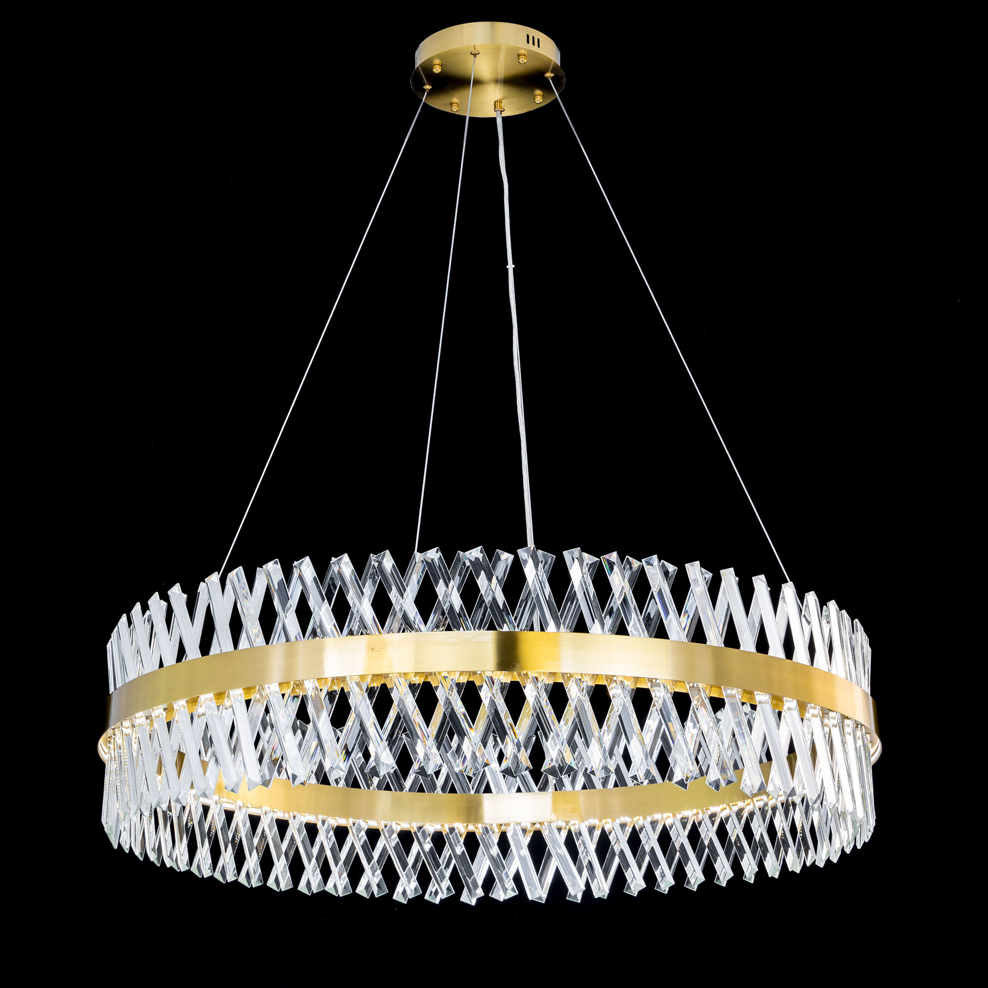Citilux Ричард CL336103 LED Люстра хрустальная с пультом Бронза арт. 88882