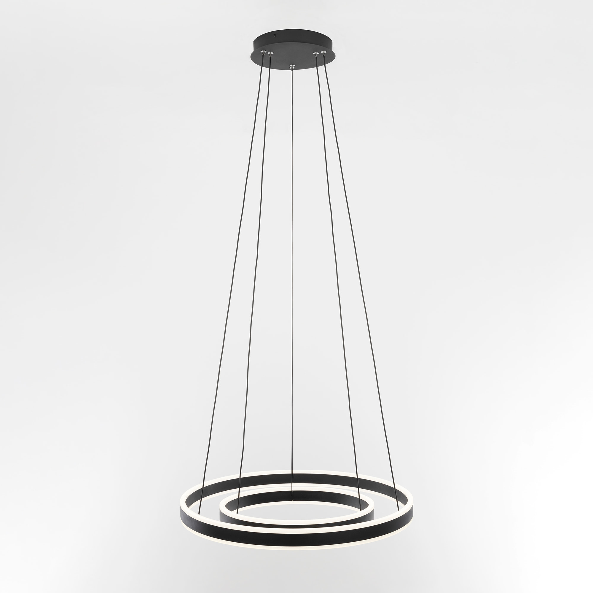 Citilux Дуэт CL719641 LED Люстра подвесная с пультом Чёрная арт. 88900