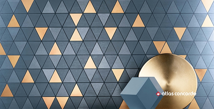 MEK Medium Mosaico Chevron Wall
