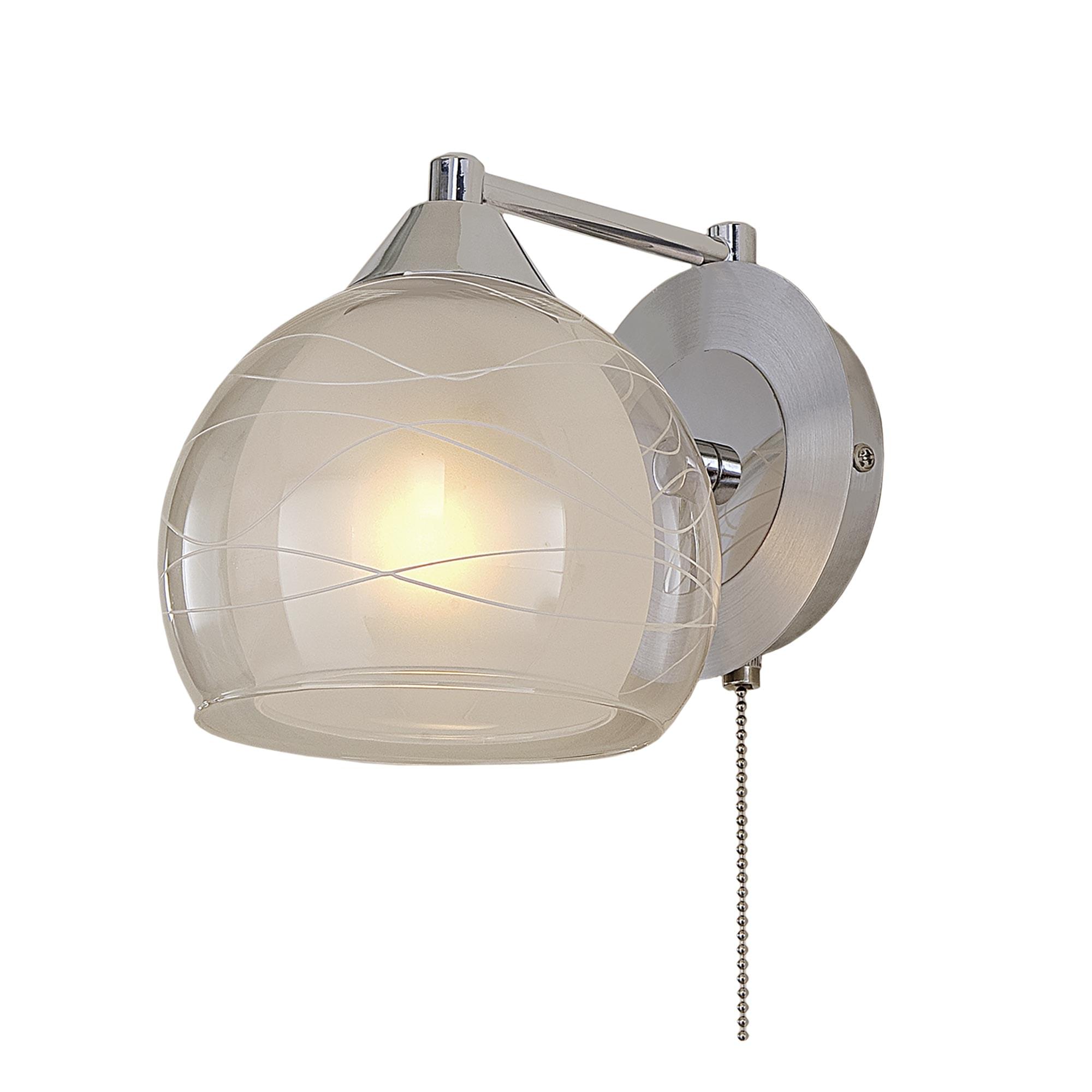 Citilux Буги CL157312 Бра с выключателем Алюминий Хром арт. 88315