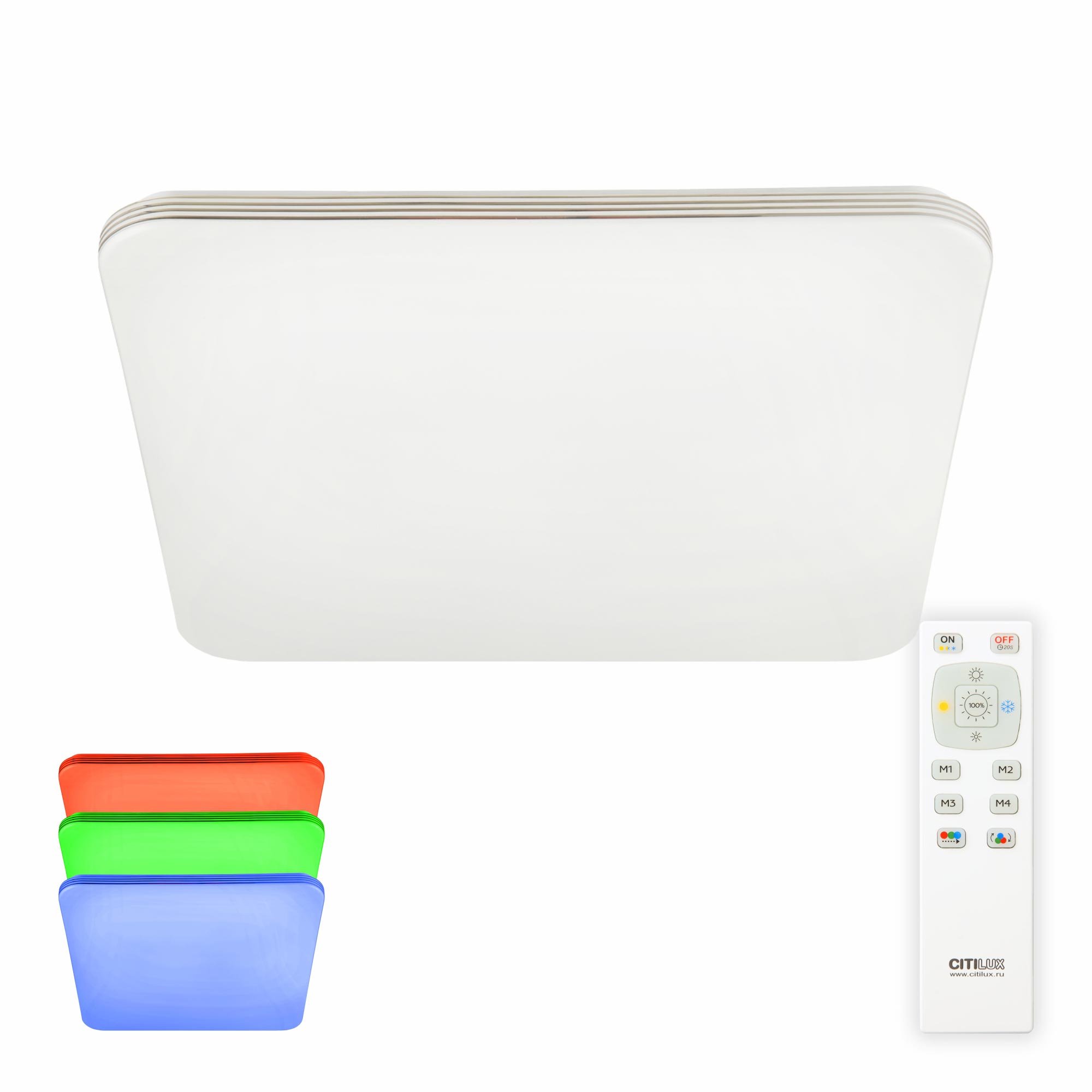 Citilux Симпла CL714K680G RGB Люстра светодиодная с пультом арт. 126368