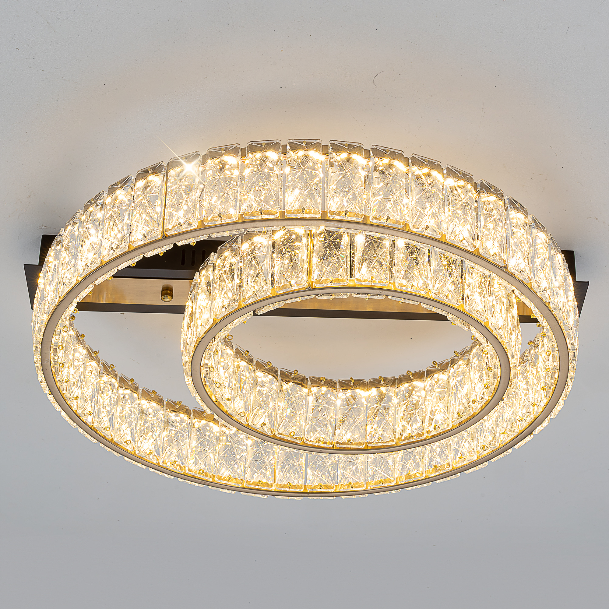 Citilux PALANT CL325152 LED Люстра хрустальная Чёрный+Бронза арт. 89696
