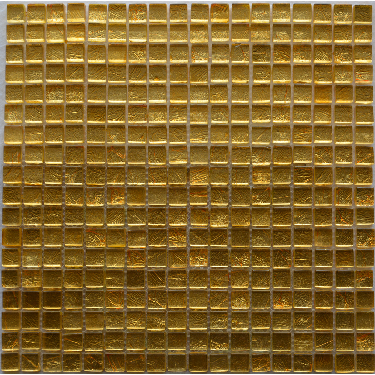 Плитка декоративная стеклянная Classik gold/Золотая классика 15*15 300*300
