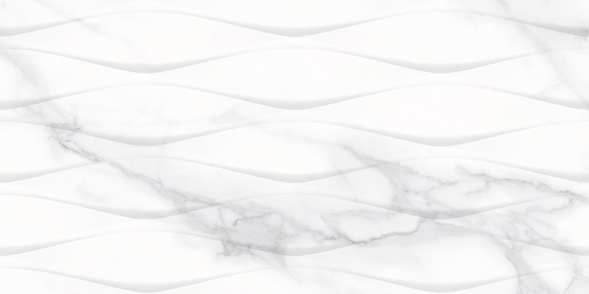 Керамическая плитка Калакатта серебро рельеф / Плитка 31,5*63 Calacatta silver rel 33