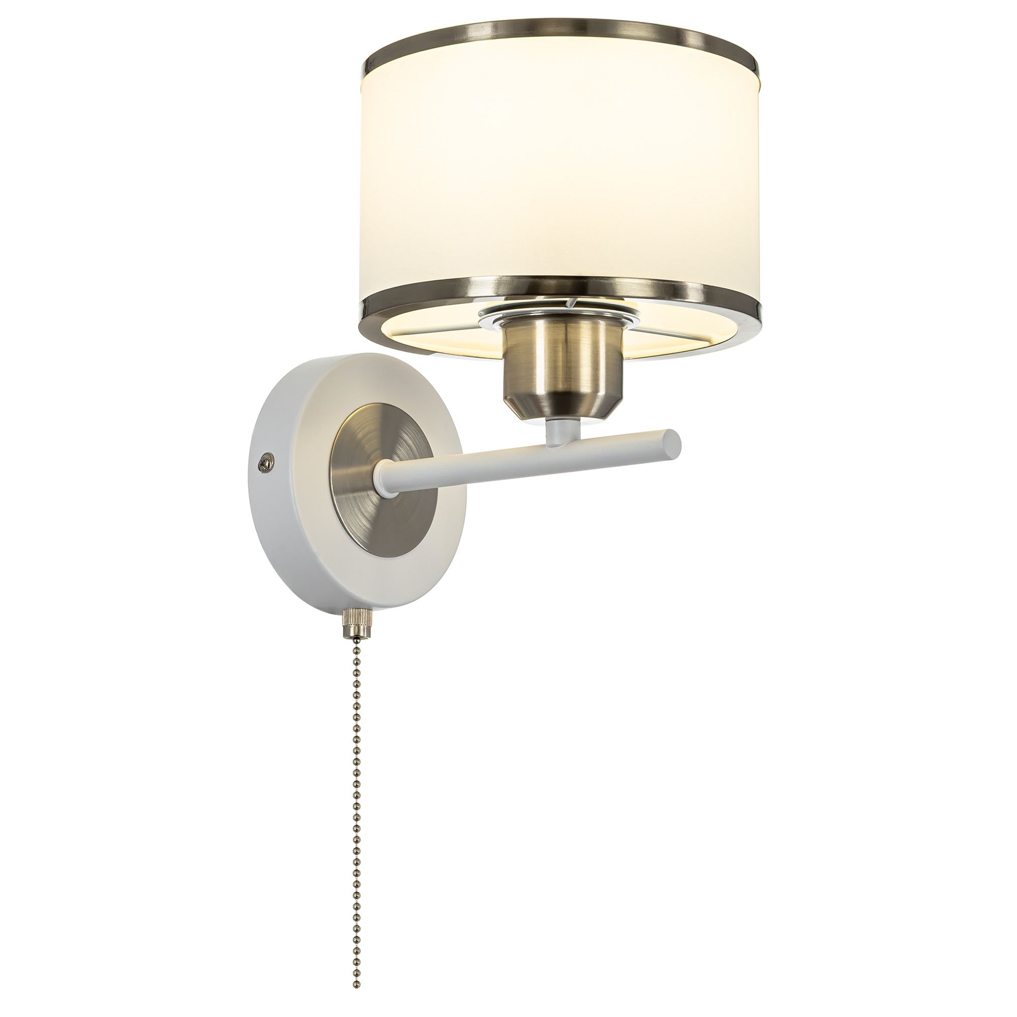 Citilux ALTON CL421412 Бра с абажуром и выключателем Белое арт. 89531