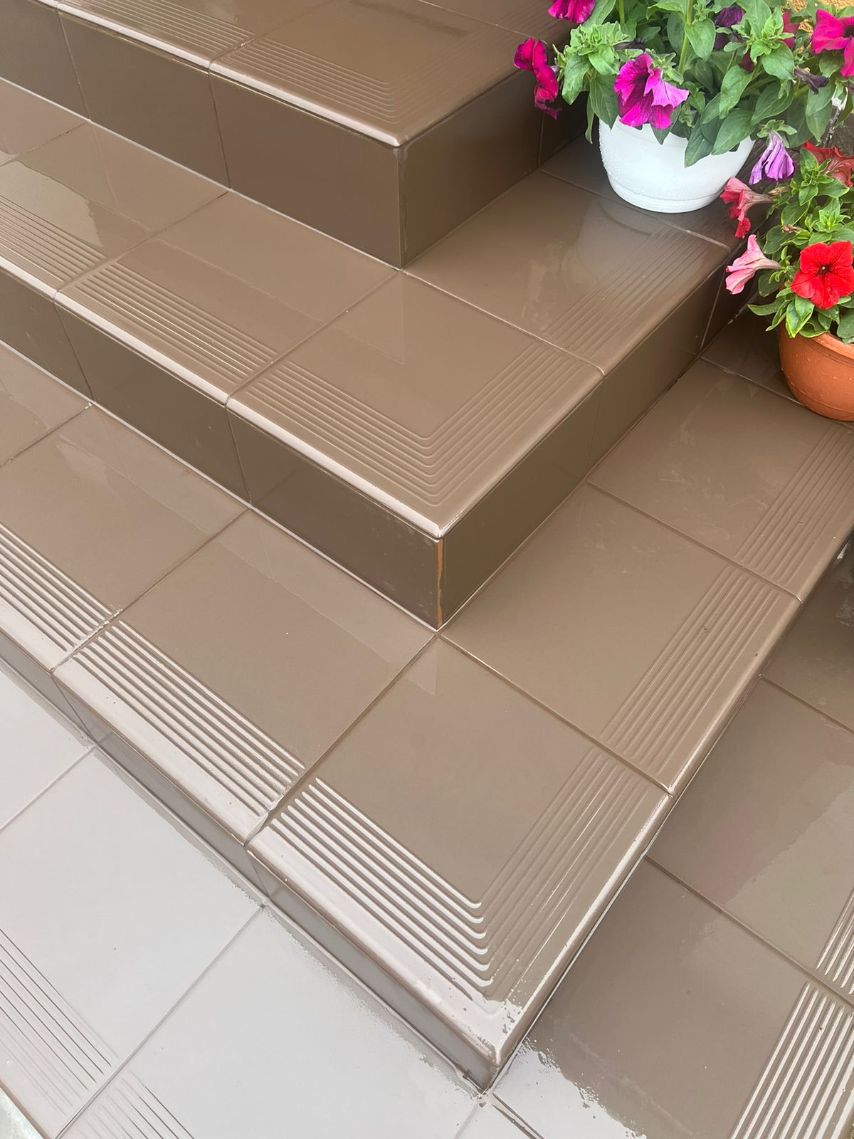 Ступень прямая Ceramika Paradyz Натурал коричневая B1a 30x30 (1,17)