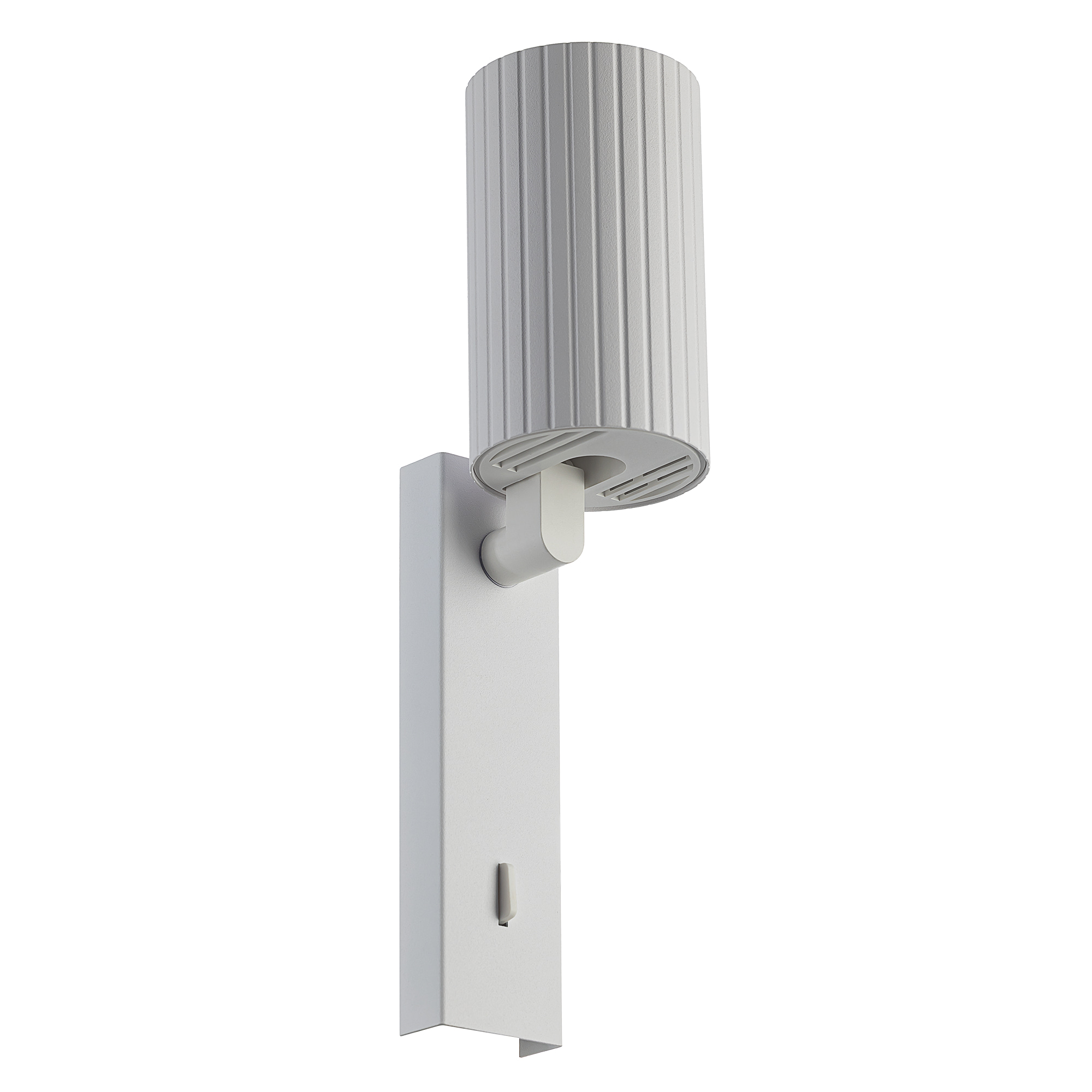 Citilux AXEL CL512510R Спот поворотный с выключателем Белый Рифлёный арт. 129434
