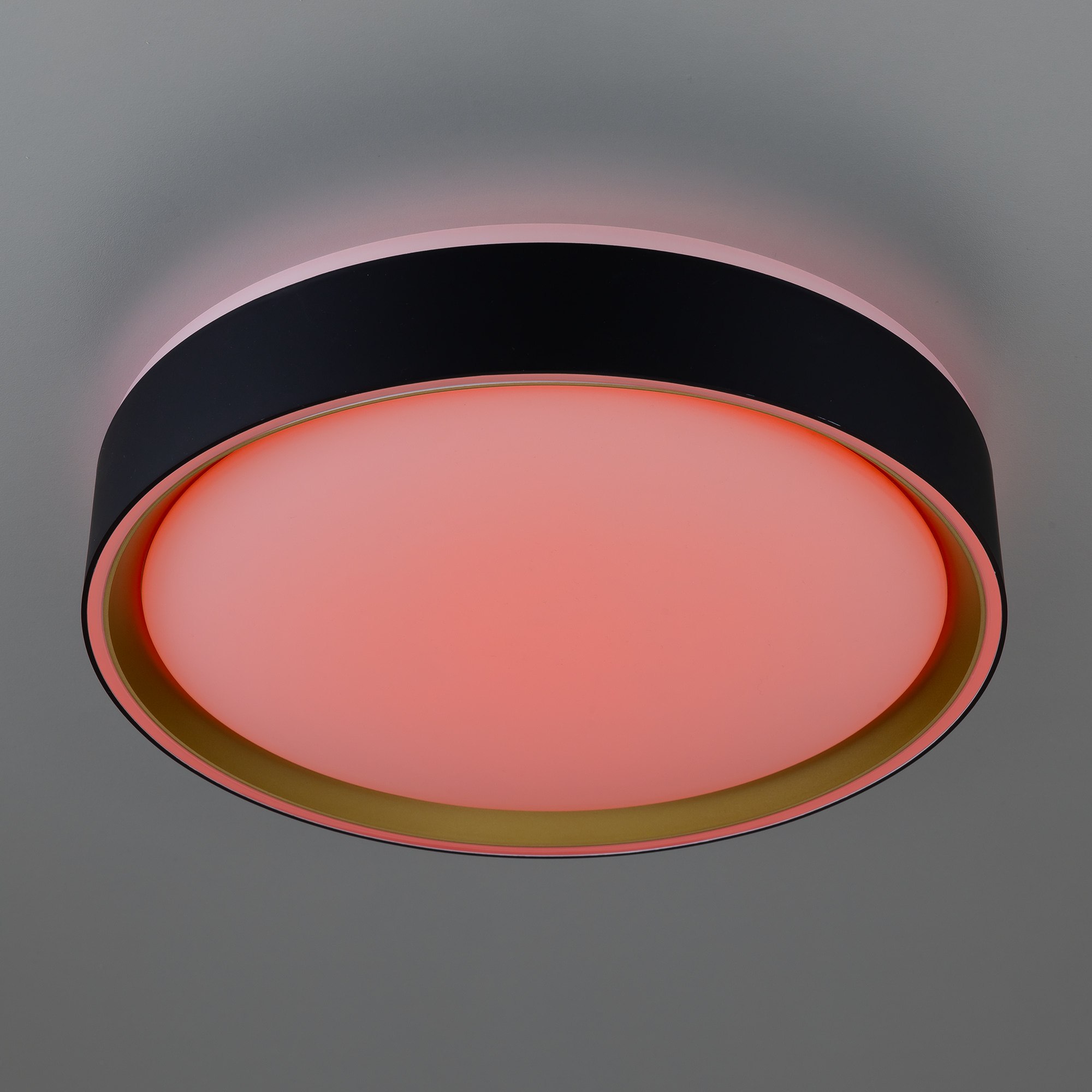 Citilux BOSS CL751251G LED RGB Светильник с пультом Чёрный с Золотом арт. 89221