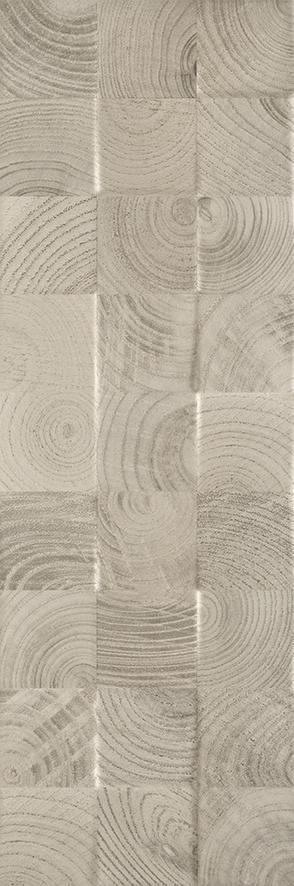 Daikiri Grys Wood Kostki Struktura Плитка настенная 25х75 арт. 25409