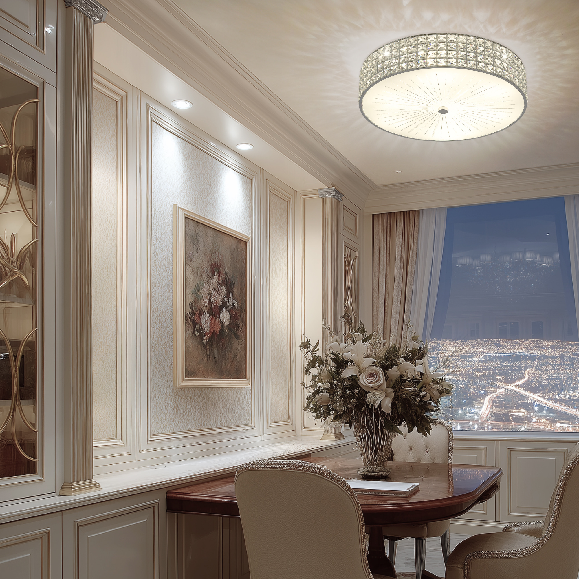 Citilux Портал CL324101 Люстра хрустальная Хром арт. 88390