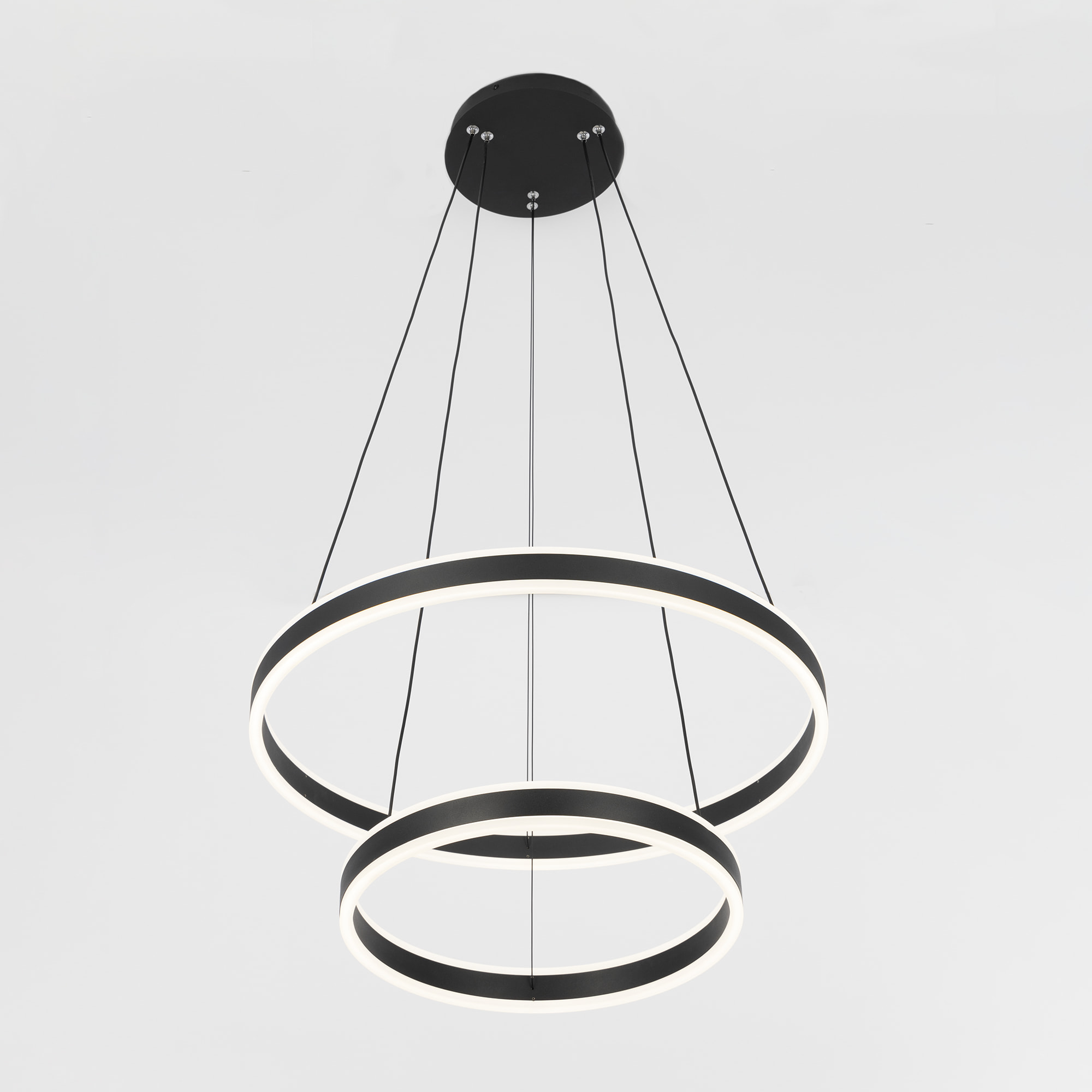 Citilux Дуэт CL719641 LED Люстра подвесная с пультом Чёрная арт. 88900
