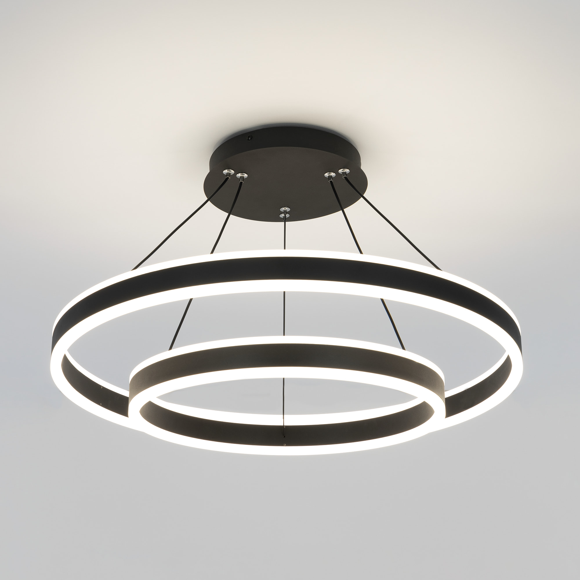 Citilux Дуэт CL719641 LED Люстра подвесная с пультом Чёрная арт. 88900