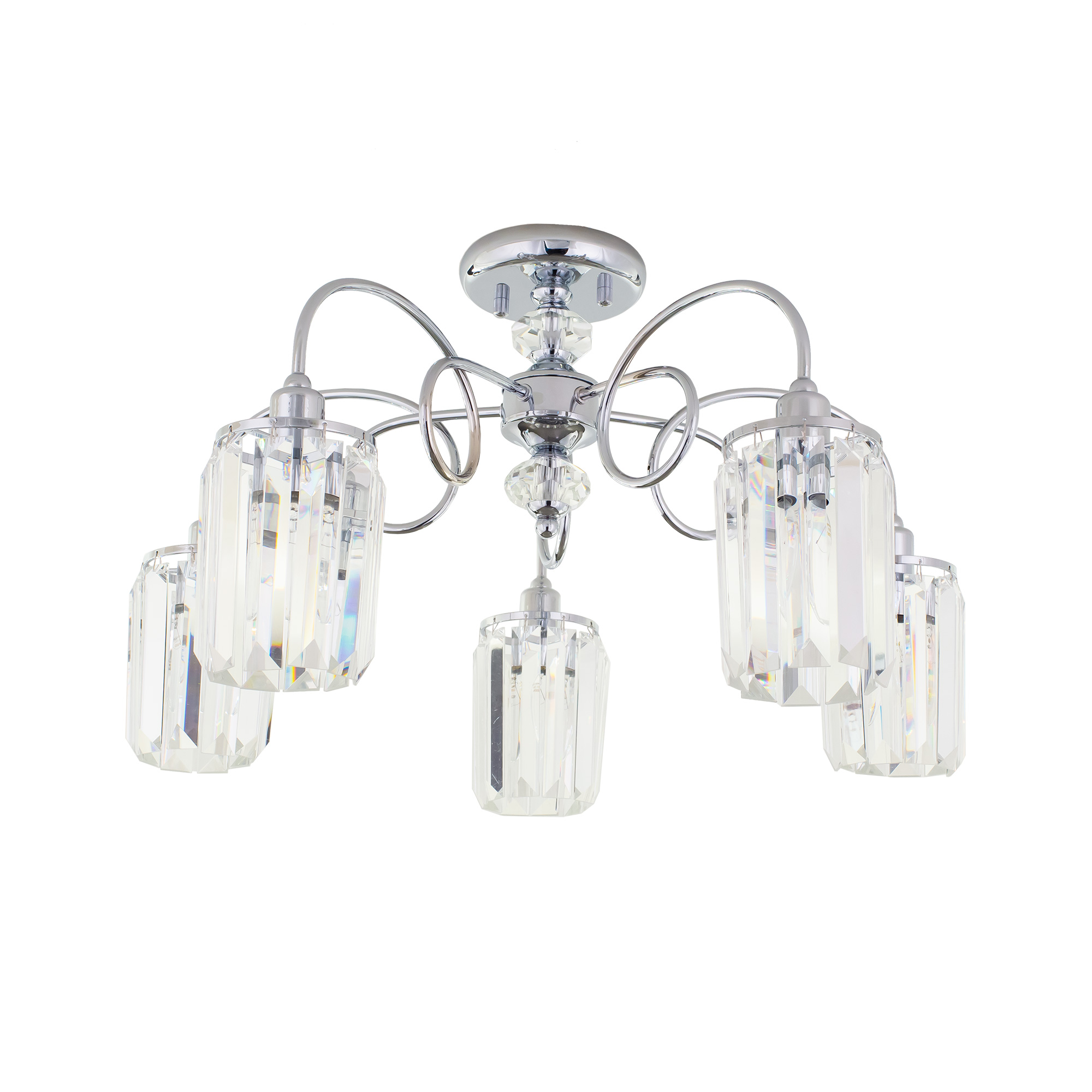 Citilux Синди CL330151 Люстра хрустальная Хром арт. 88005