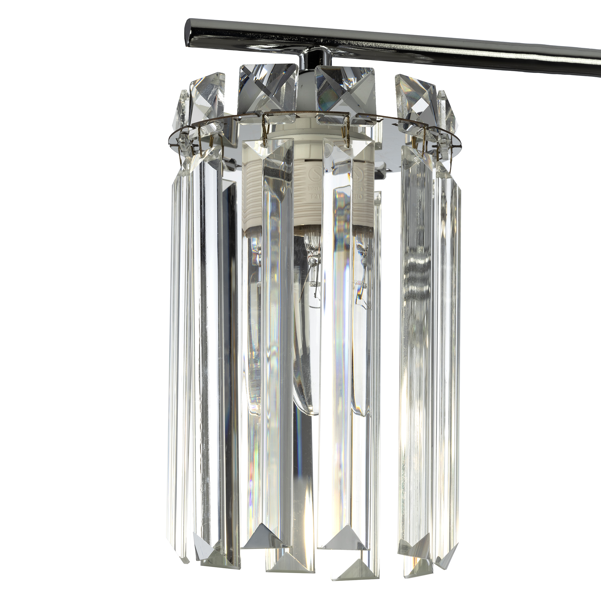 Citilux AXIS CL313281 Люстра хрустальная потолочная Хром арт. 89230