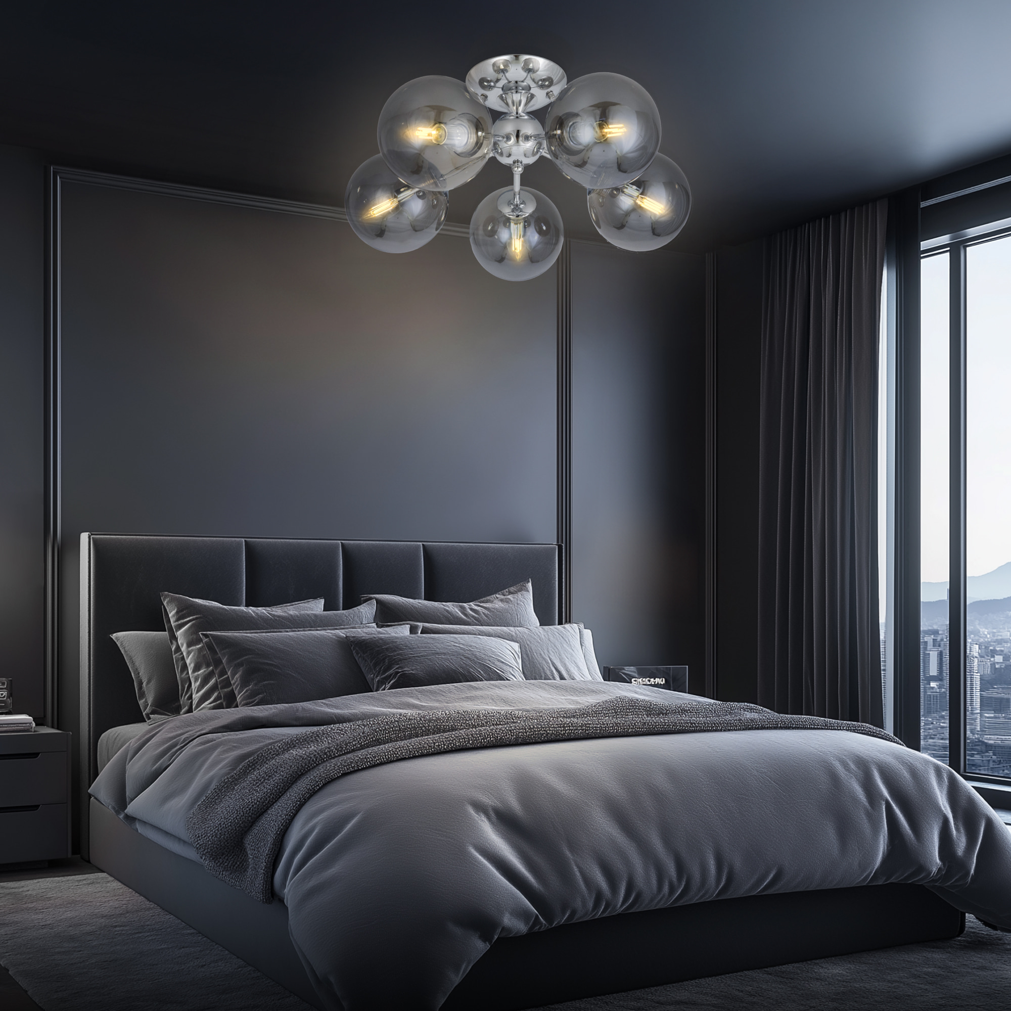 Citilux Томми CL102150 Люстра потолочная Хром арт. 88527