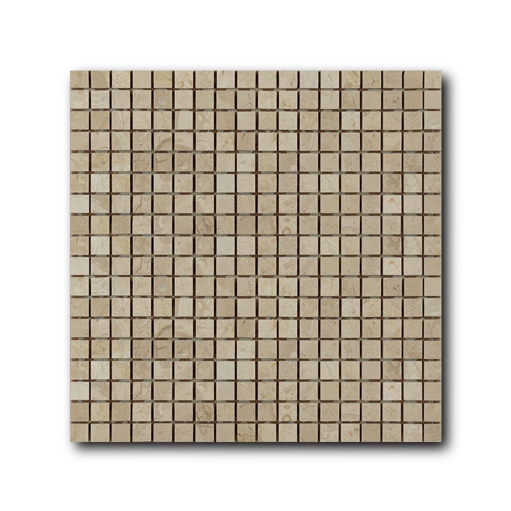 Art&Natura Мозаика из натурального камня 15x15 Marble Mosaic Botticino Classico 305x305 арт. 122235