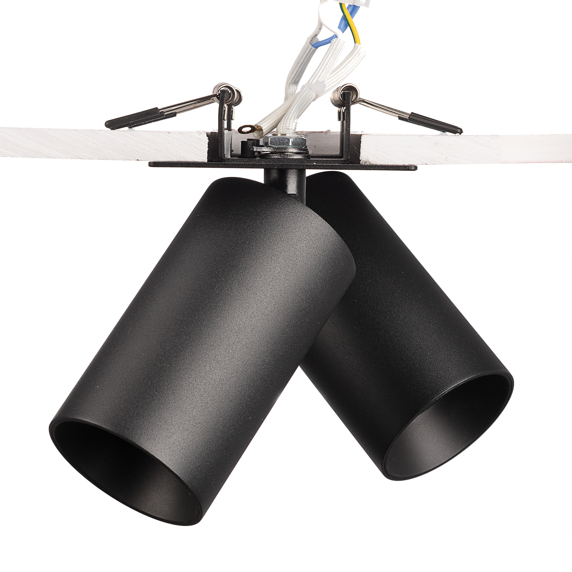 Citilux AXEL CL512D21 Спот поворотный встраиваемый двойной Чёрный арт. 89821