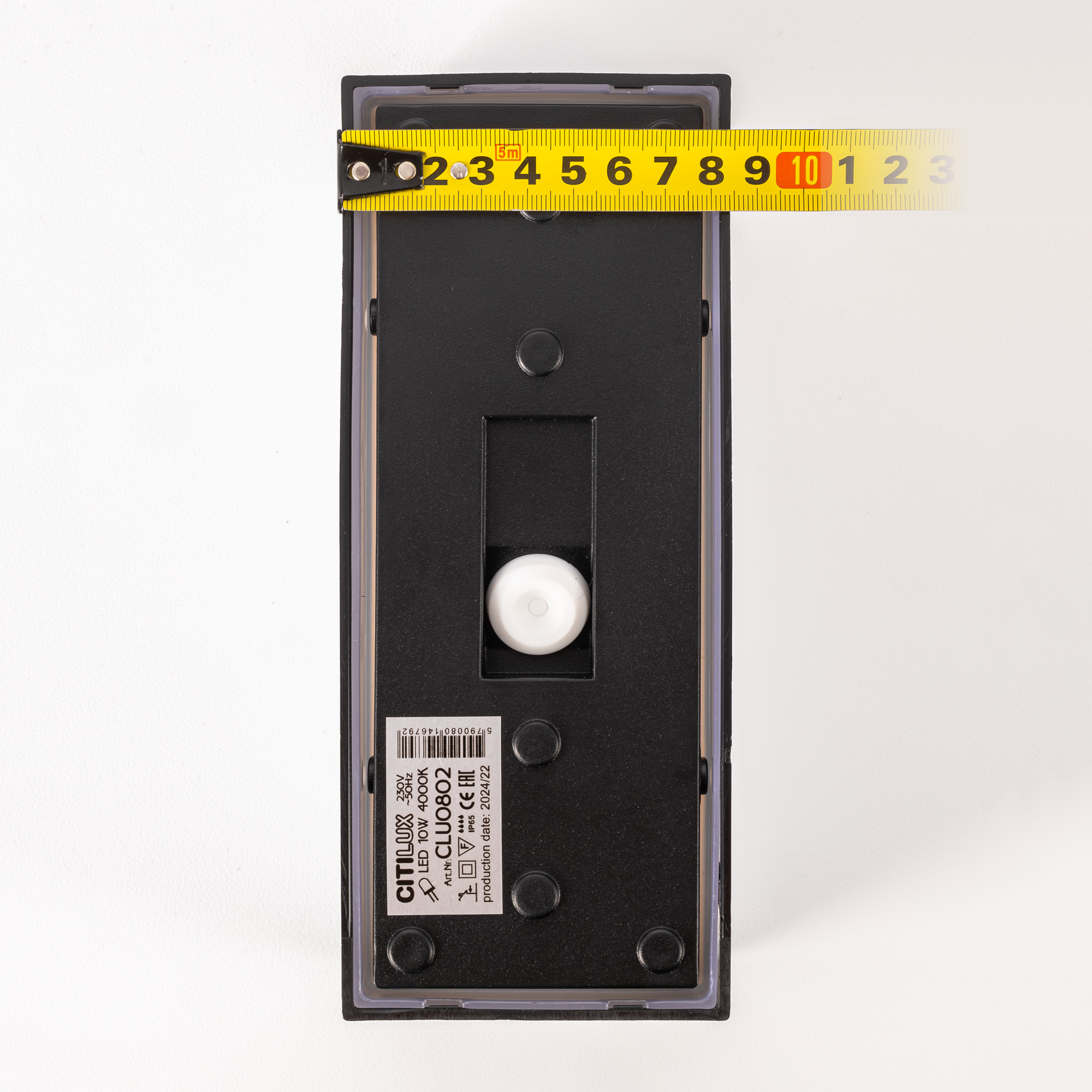 Citilux DOMUS CLU0802 LED Уличный настенный светильник Чёрный арт. 89363
