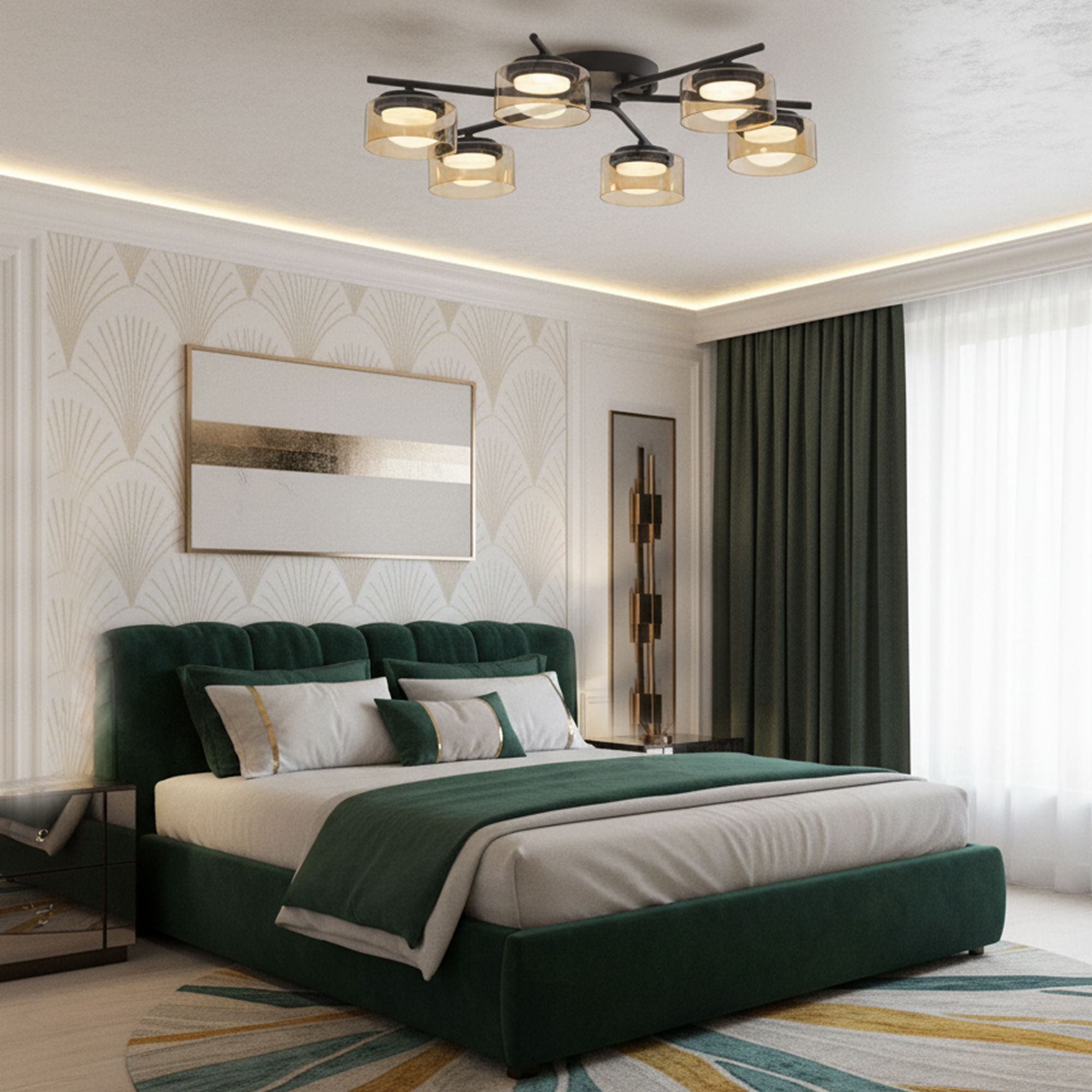 Citilux ESPACE CL243161 Люстра потолочная арт. 89749