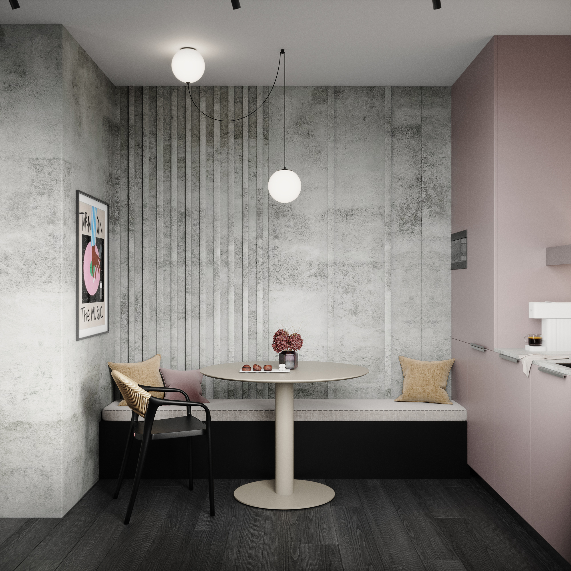 Stick cemento light/Рейка Цемент светлый 2800*40*25 (1кор=24шт) арт. 106459