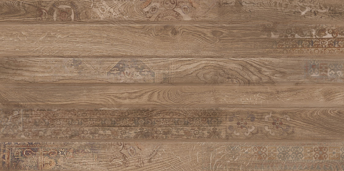 Керамическая плитка Шервуд декор медовый / Плитка 31.5*63 Sherwood décor honey