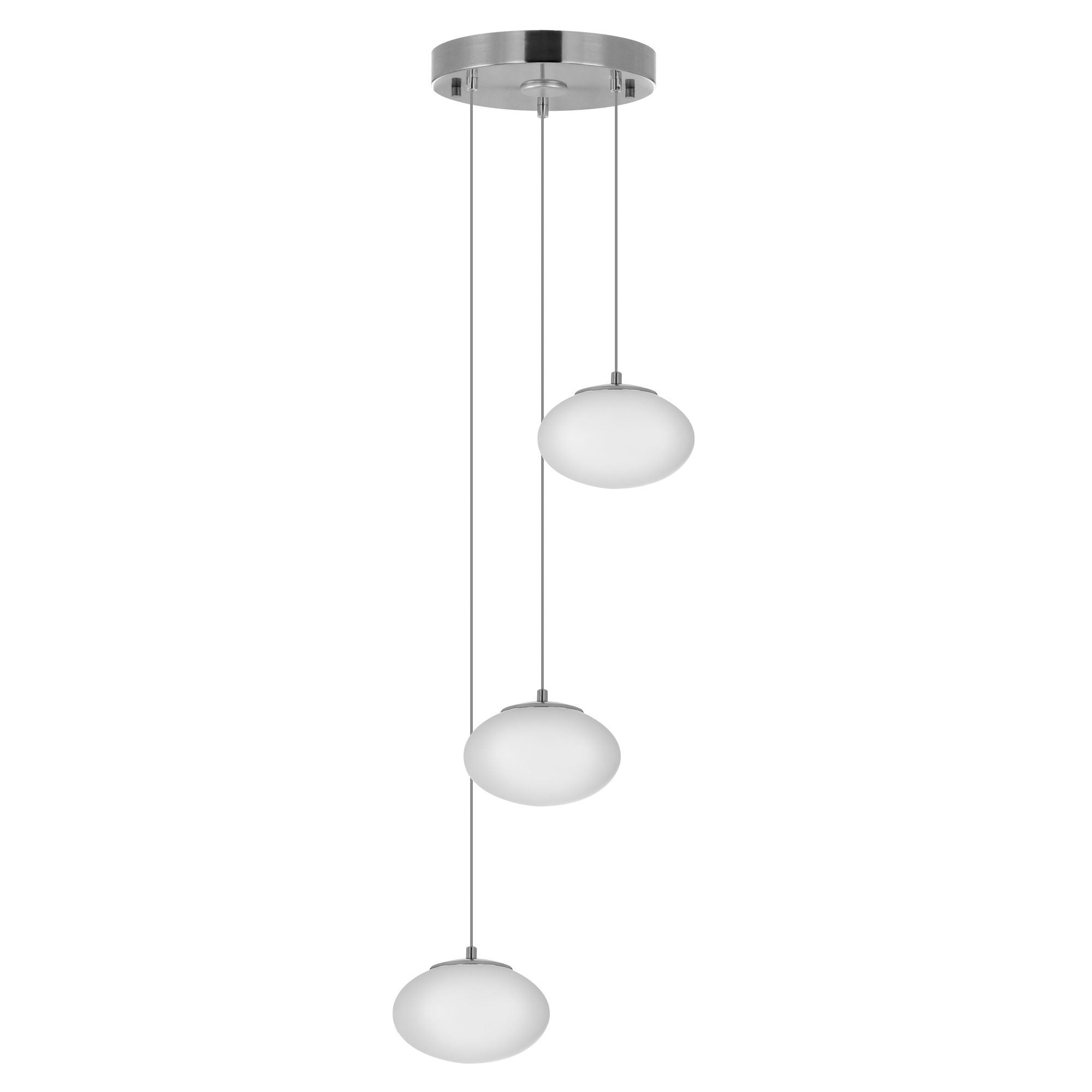 Citilux ATMAN CL226A031 LED RGB Умная каскадная люстра Матовый Хром арт. 89425