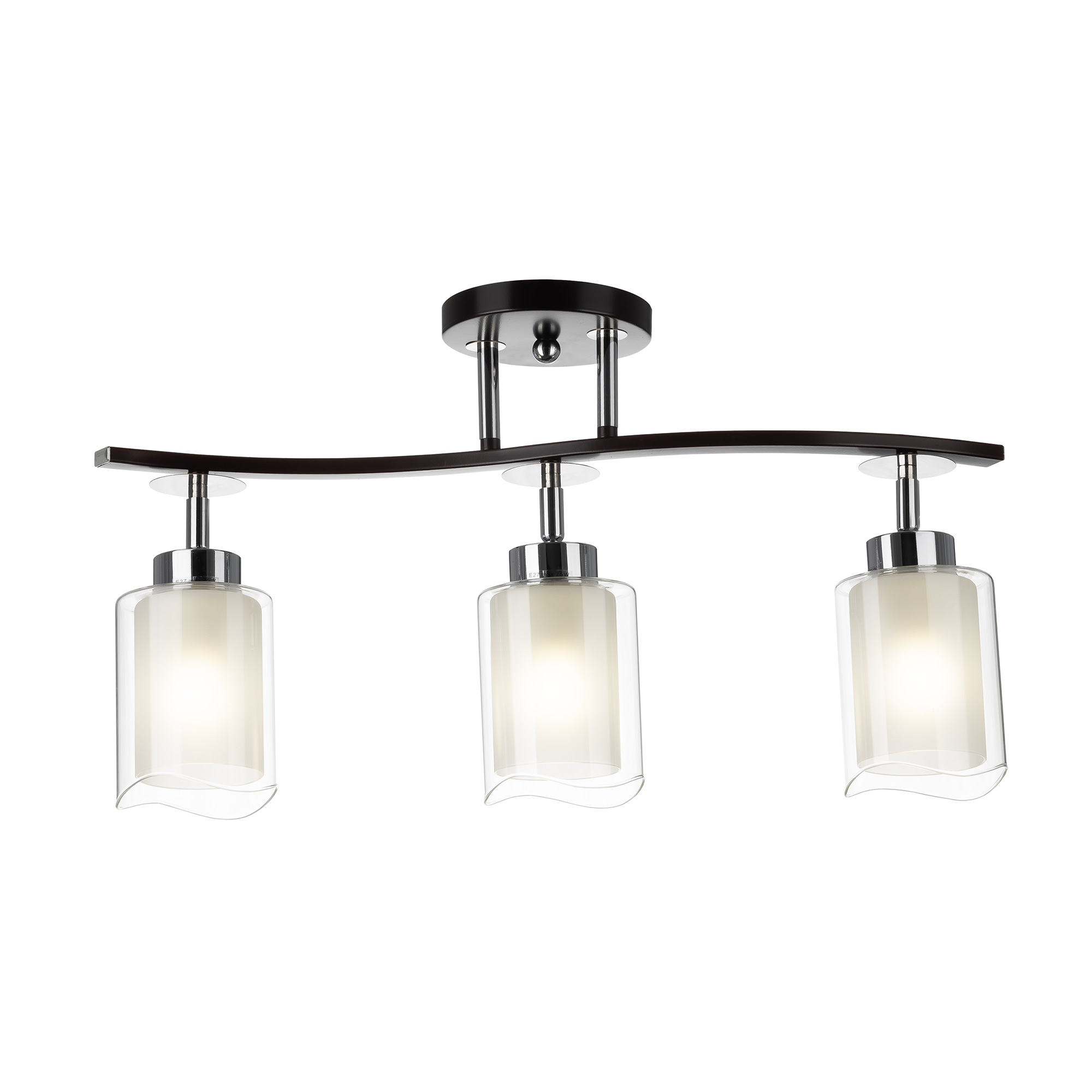 Citilux Фортуна CL156132 Люстра с поворотными плафонами Венге Хром арт. 88058