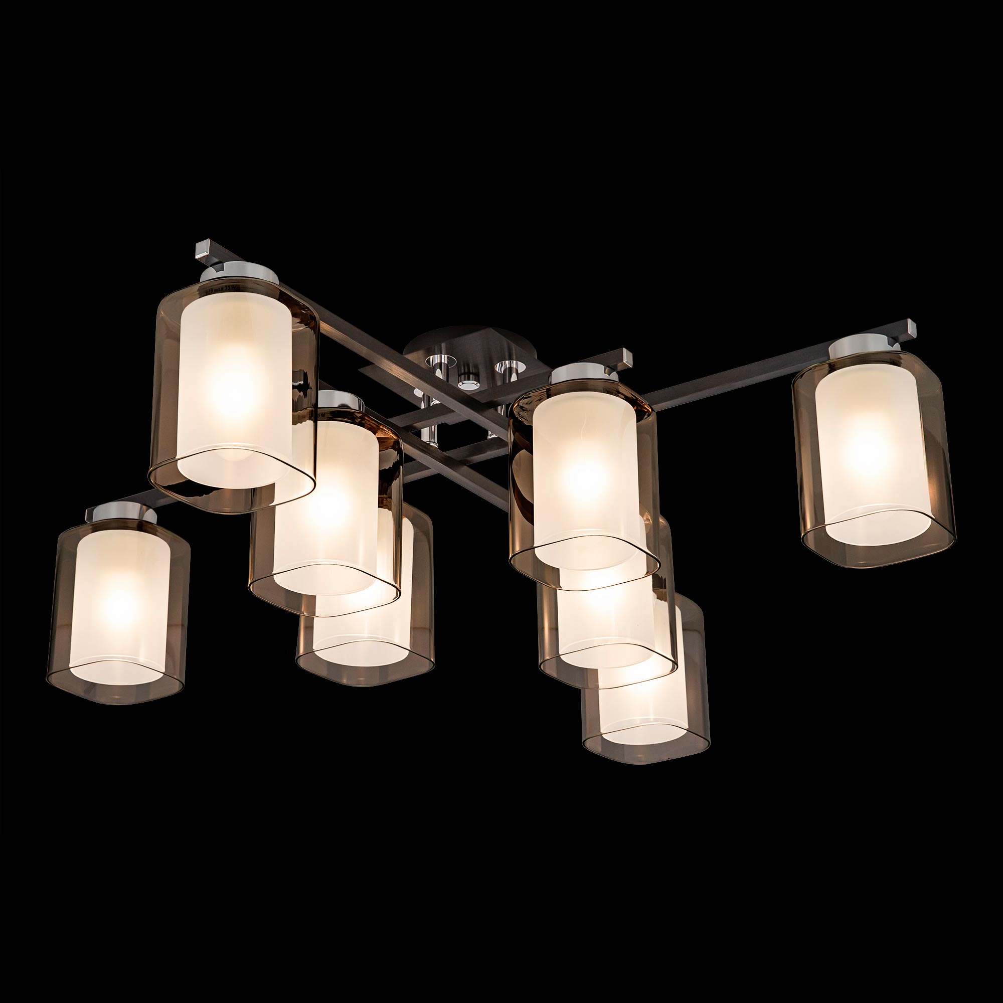 Citilux Диез CL111181 Люстра потолочная Чёрная арт. 88648