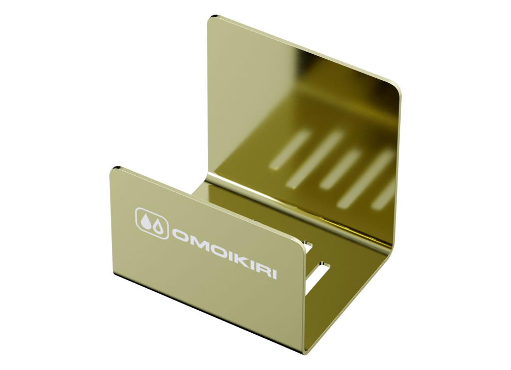 OMOIKIRI SH-01 Держатель для губки магнитный, LG 004.светлое золото