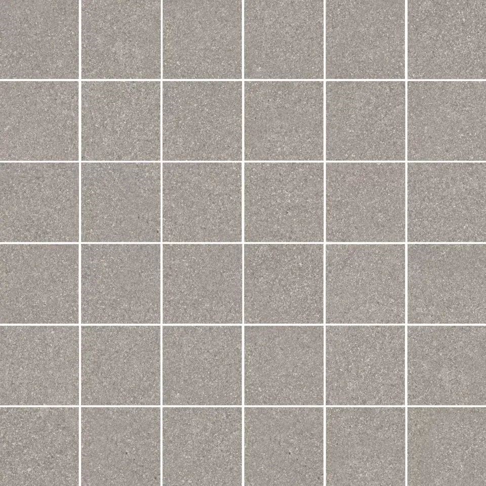 KMD2MSA002BR Декор Рабат мозаичный серый матовый обрезной 30x30x0,9