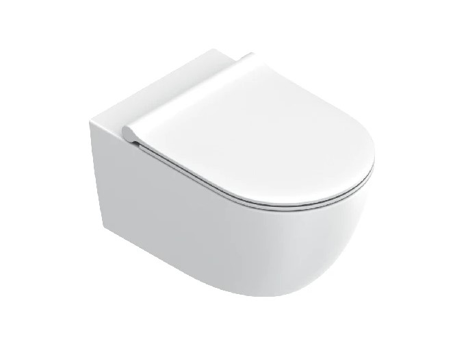CATALANO SFERA Унитаз подвесной Up-fix с системой смыва Silentech 2.0, 55×35 см, белый матовый арт. 89895