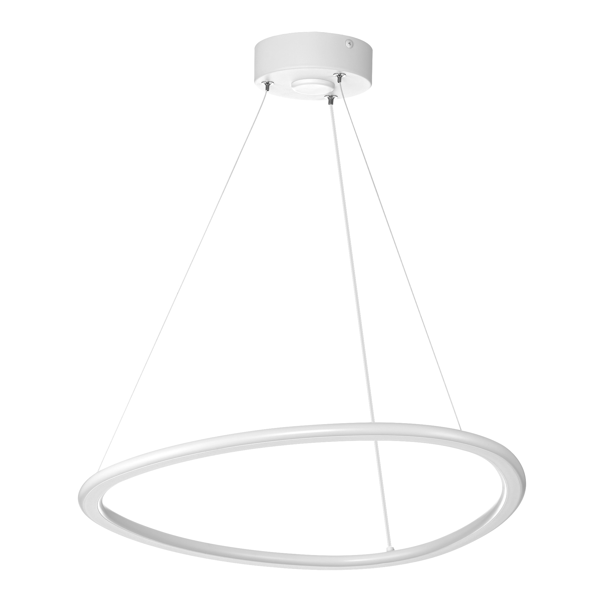 Citilux TRIO CL215B050 LED Люстра подвесная с пультом Белая арт. 89389