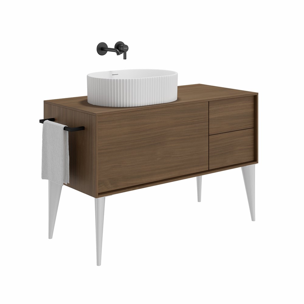 VE.wb.50/WHT.M Раковина ARTBASIN Vento/АртБейзин Венто накладная 50, белая матовая арт. 117452