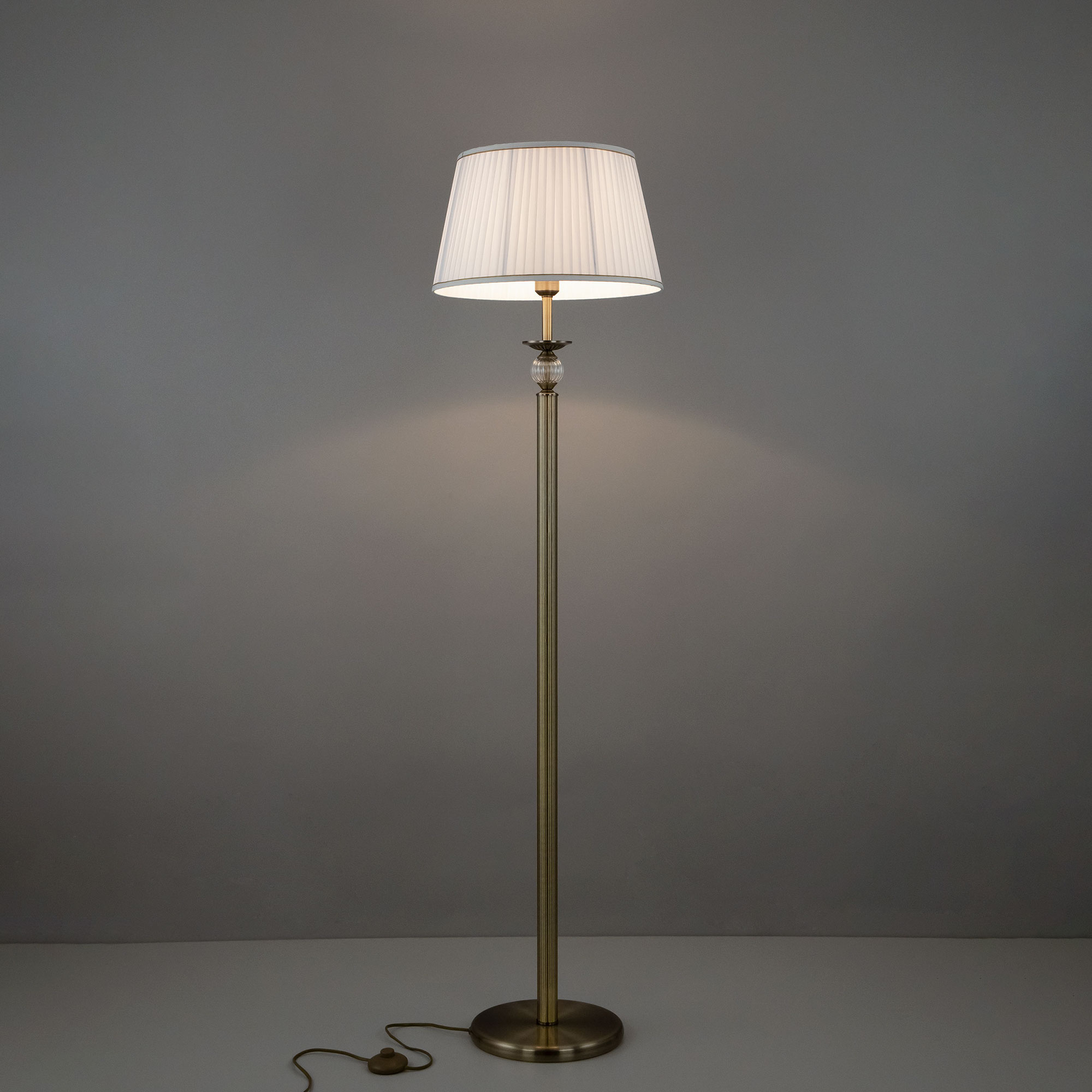 Citilux Гера CL433913 Торшер с абажуром Бронза арт. 88049