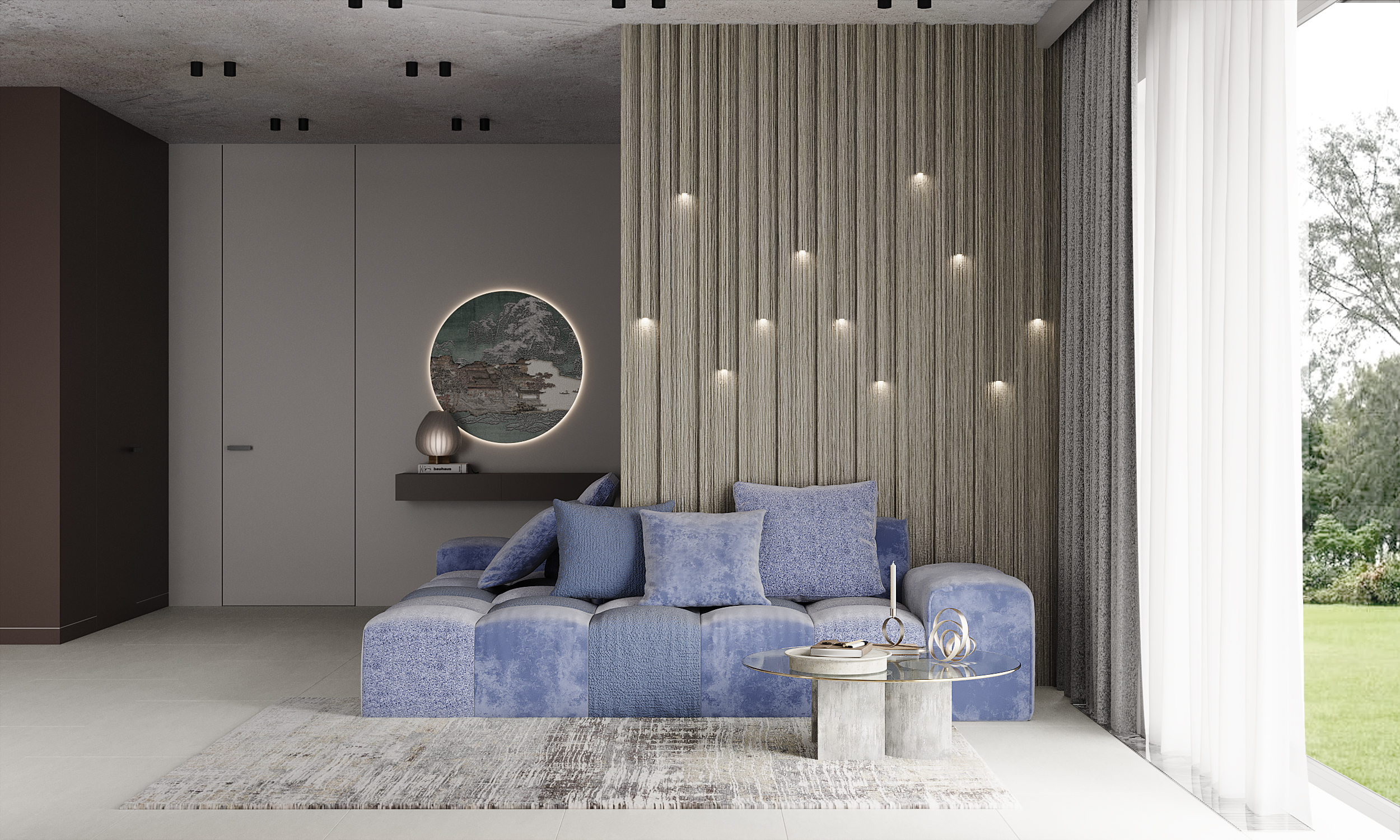 Stick borneo Beige/Рейка Борнео бежевый 2800*40*25 (1кор=24шт) арт. 106457