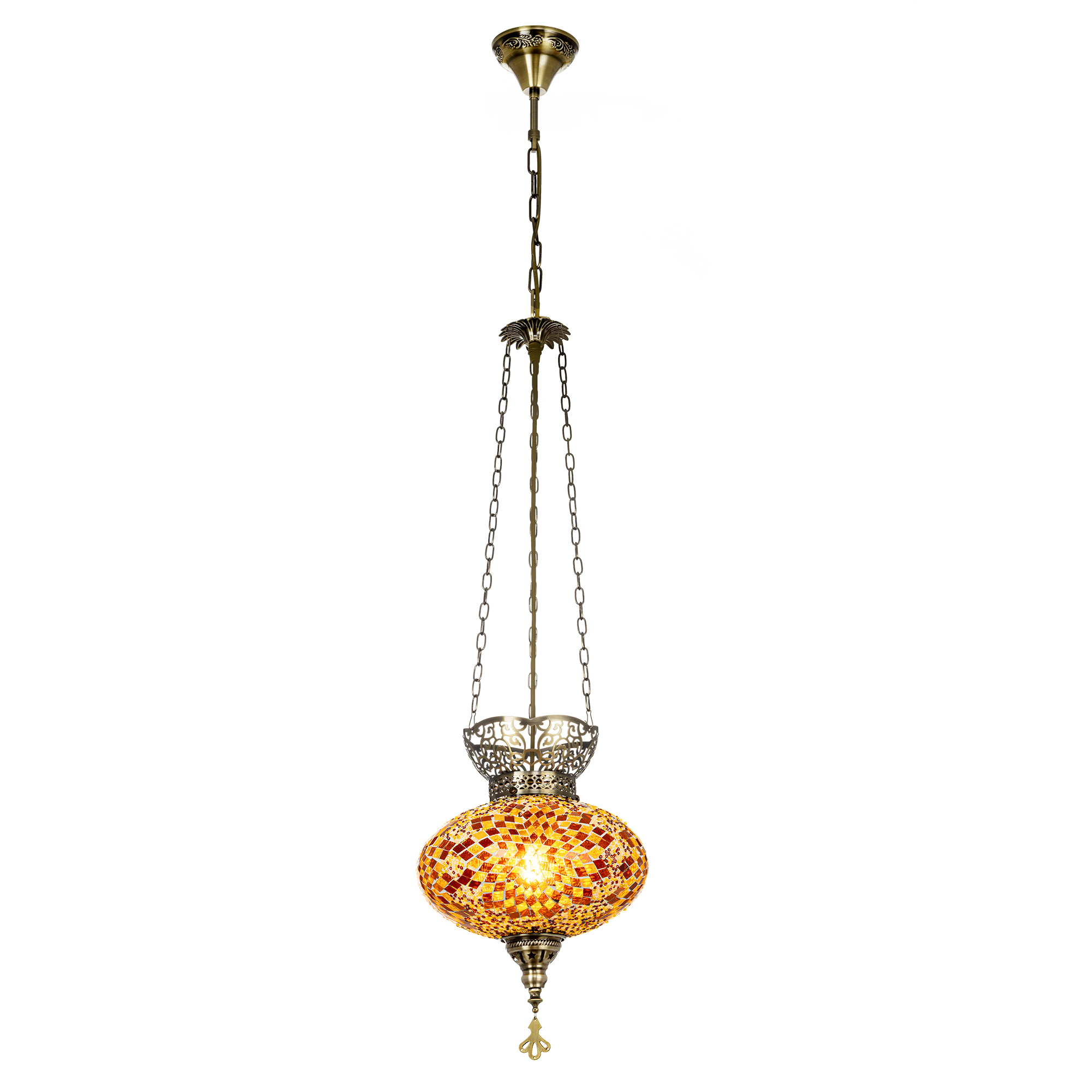 Citilux Каир CL419125 Подвесной светильник Мозаика Янтарь арт. 89547