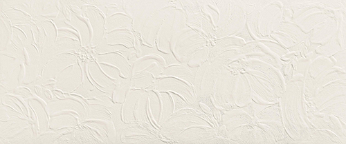 3D WALL PLASTER Bloom White 50x120