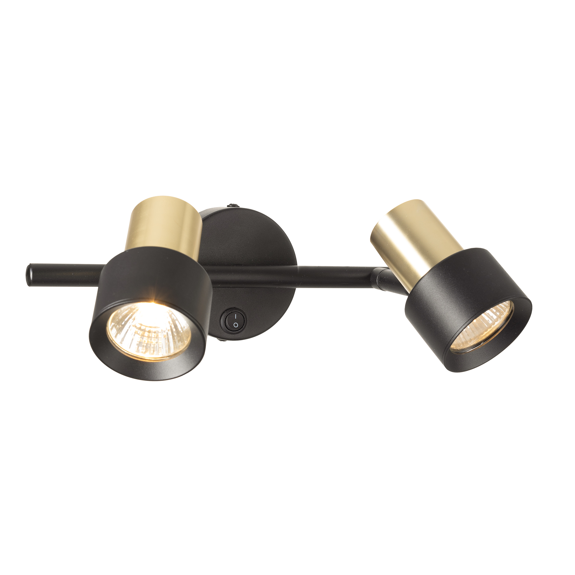 Citilux SAT CL505621 Спот поворотный с выключателем Чёрный+Золото арт. 89271
