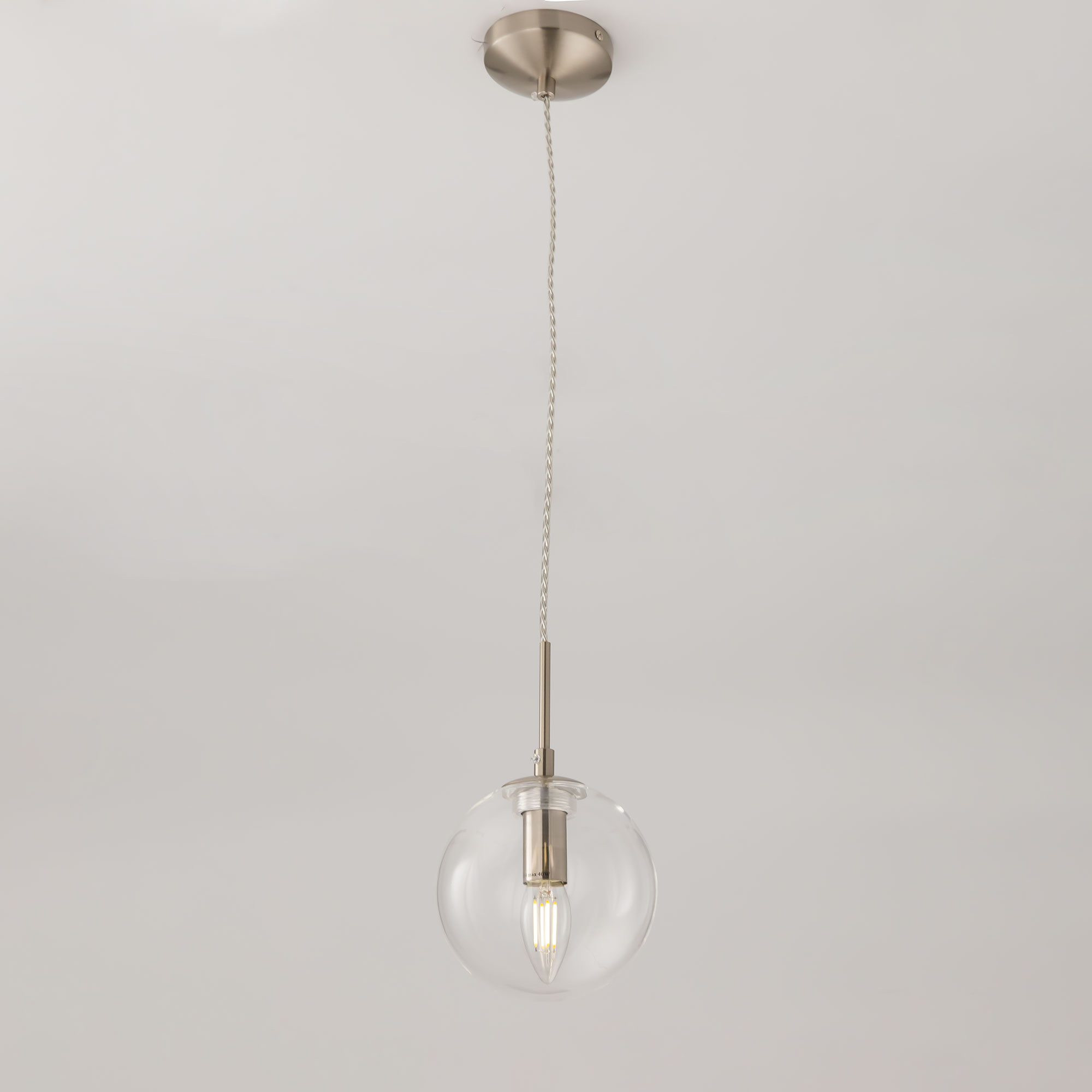 Citilux Томми CL102011 Подвесной светильник Матовый Хром арт. 88553