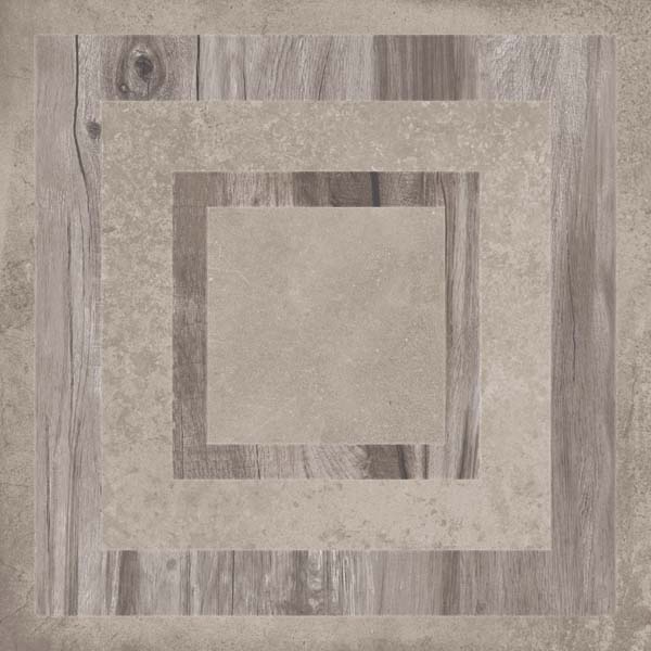 Керамический гранит UNIKA GAME GREY RETT  60X60