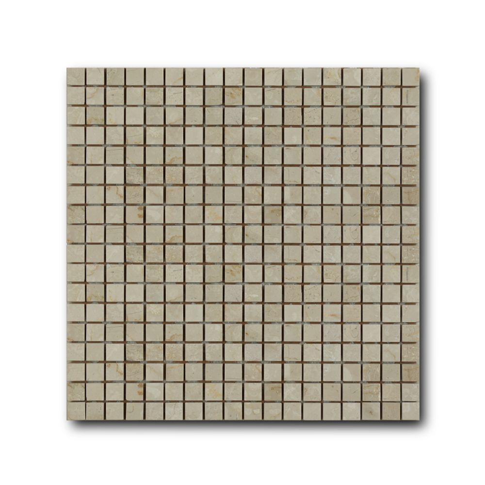 Art&Natura Мозаика из натурального камня 15x15 Marble Mosaic Botticino Fiorito 305x305 арт. 122236