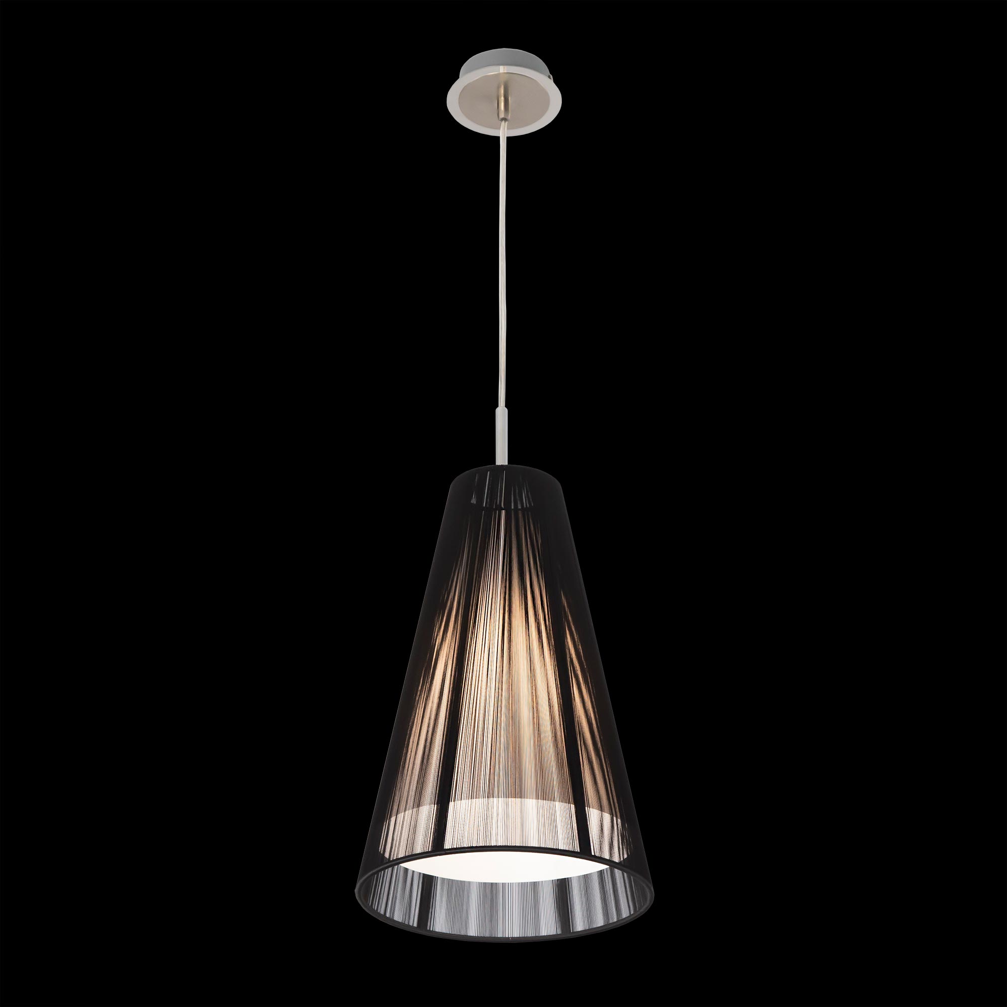 Citilux LOUIS CL936008 Подвесной светильник с абажуром Чёрный арт. 88197