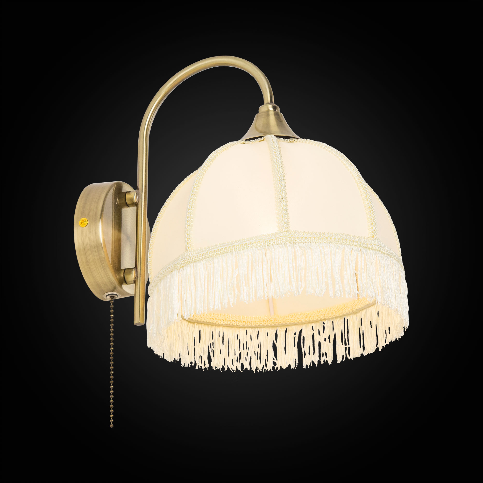 Citilux Базель CL407311 Бра с бежевым абажуром и выключателем арт. 88575