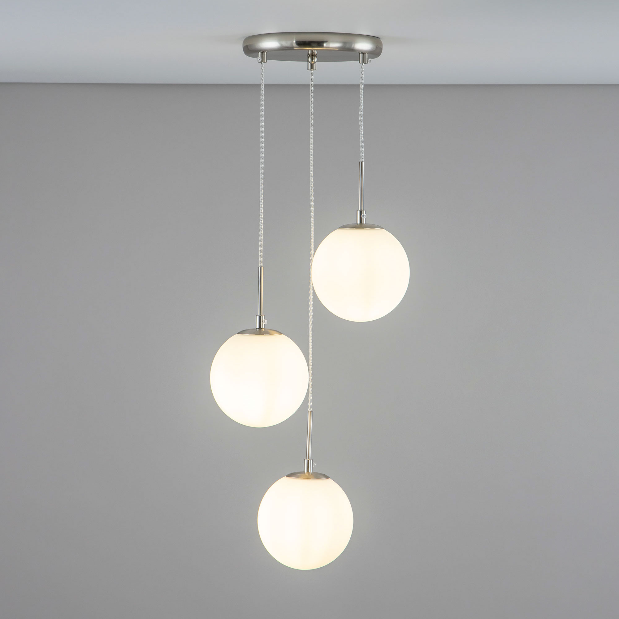 Citilux Томми CL102034 Подвесной светильник Матовый Хром арт. 88753